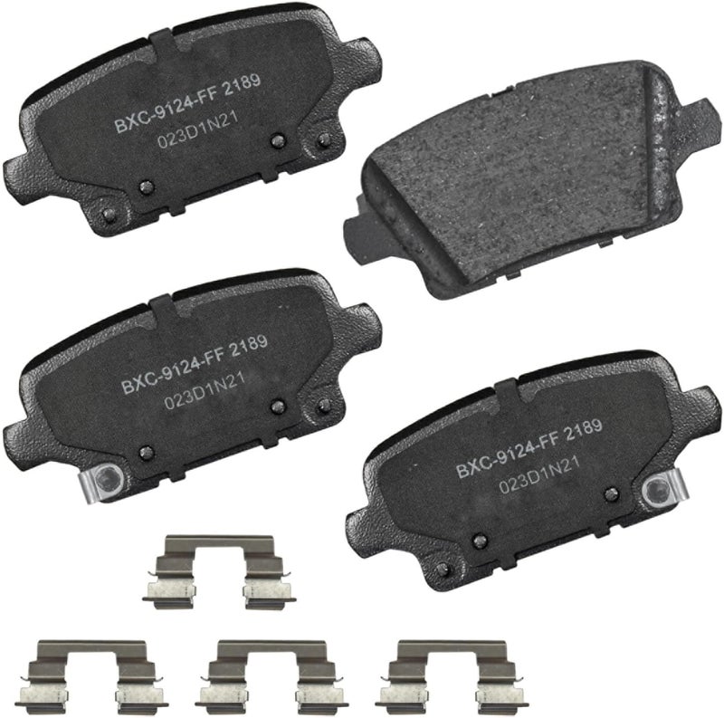 Bendix Premium SBC2189 Ceramic Rear Brake Pads for Buick Envision 2022-2021, Regal Sportback 2019-2018, Cadillac XT4 2023-2019 - Image 1